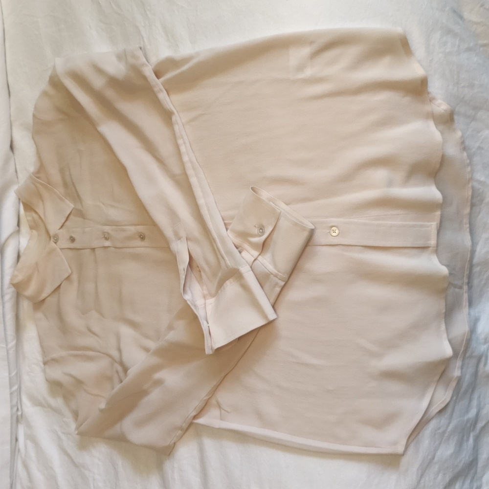 Everlane Clean Silk Relaxed Shirt